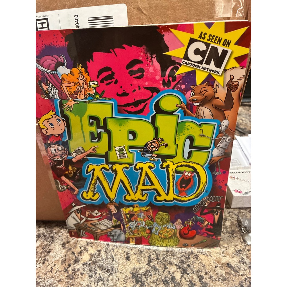 Epic MAD MAD Books Cartoon Network Spy vs Spy Spongebob Star Wars Paperback
